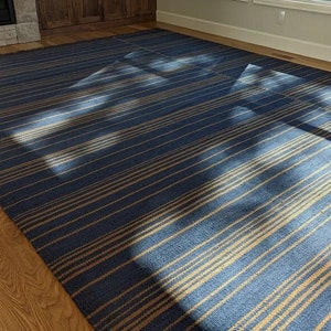 Handwoven Kilim Rug | Kilim Contemporary Neutral Rugs | Moroccan Area Nordic Flat Weave Wool Rugs | Vintage Boho Rugs For Bedroom Decor