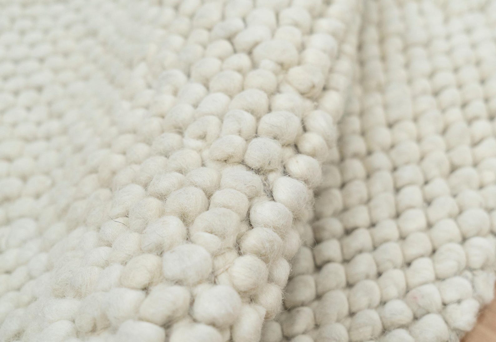 Very Chunky Rug Bubble Chunky Wool Rugs | Handwoven Wool Rugs | Moroccan Area Flatweave ...