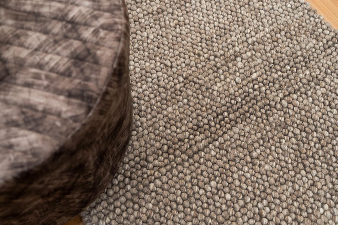 Chunky Boho Rug Chunky Bubble Rugs | Modern Loop Decor Rugs | Handwoven Vintage Boho ...