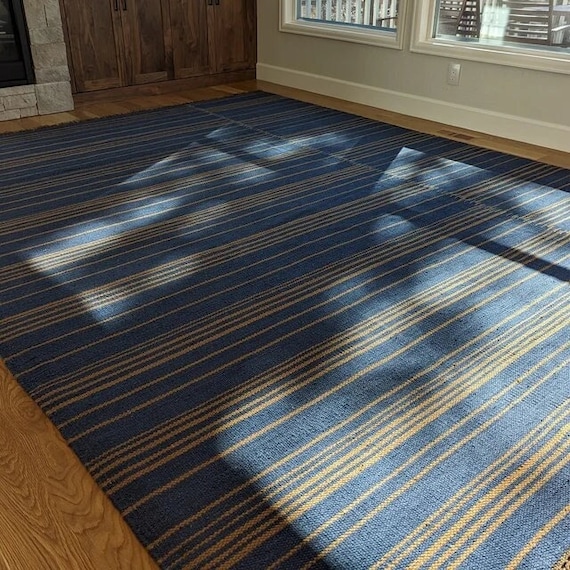 Handwoven Kilim Rug | Kilim Contemporary Neutral Rugs | Moroccan Area Nordic Flat Weave Wool Rugs | Vintage Boho Rugs For Bedroom Decor