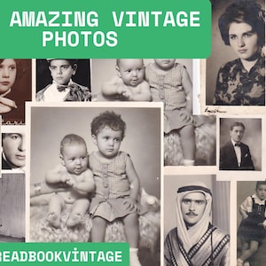 Exquisite Collection of 101 Vintage Photographs from the 1950s & 1960s – High-Quality Digital Ephemera for Scrapbooking, Art Projects (2))