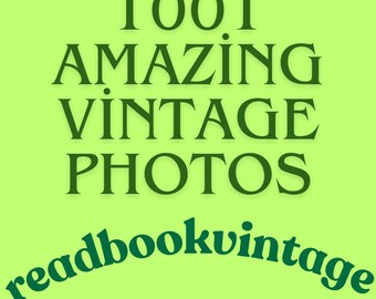 1001 Vintage Black & White Photos – Rare Antique Collection – Instant Digital Download