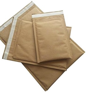 5 peças de almofada de papel kraft em formato de favo de mel, acolchoada para correspondência, sacola de embalagem, embalagem ecológica, fornecimento ecológico, Austrália