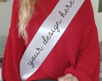 Blank White Party Sash Mockup, wedding sash mockup, bridal sash mockup, bridal shower mockup,bachelorette sash mockup