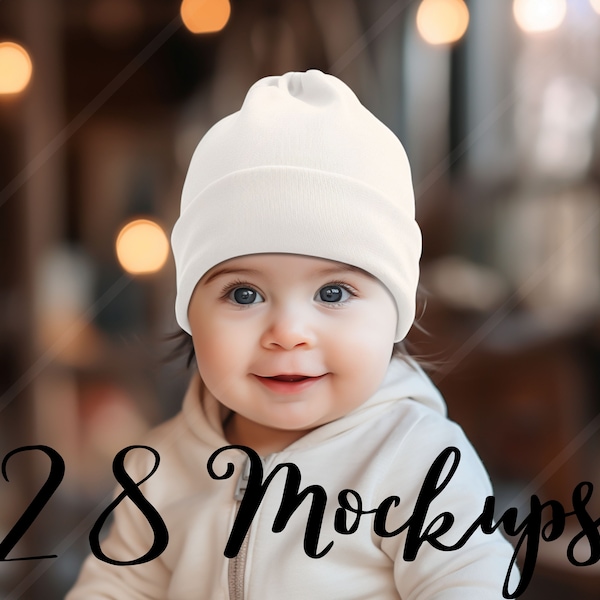 Baby Beanie Mockup beanie mockup, accessories mockup beanie mockup, hat mockup, cap mockup, infant mockup, child mockup, infant hat mockup