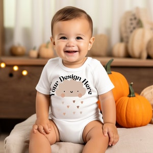 Infant onesie mockup, baby bodysuit mockup,toddler christmas mockup, onesie mockup, baby mockup children mockup, toddler mockup, rabbit skin image 1