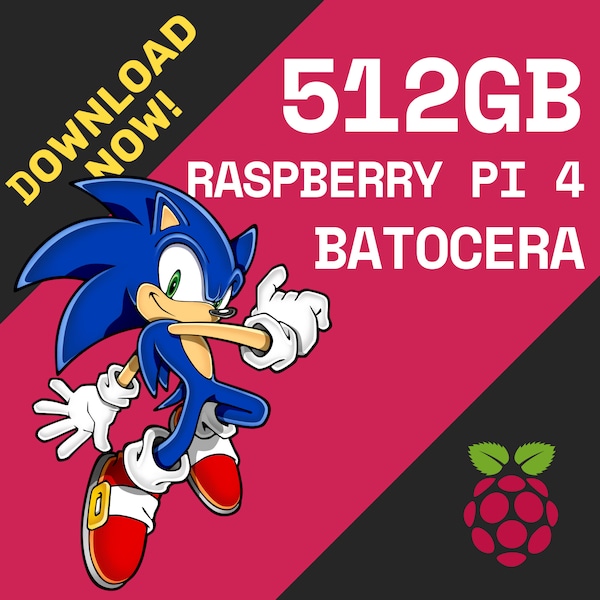 5000 games • Raspberry Pi 4 • 512 GB