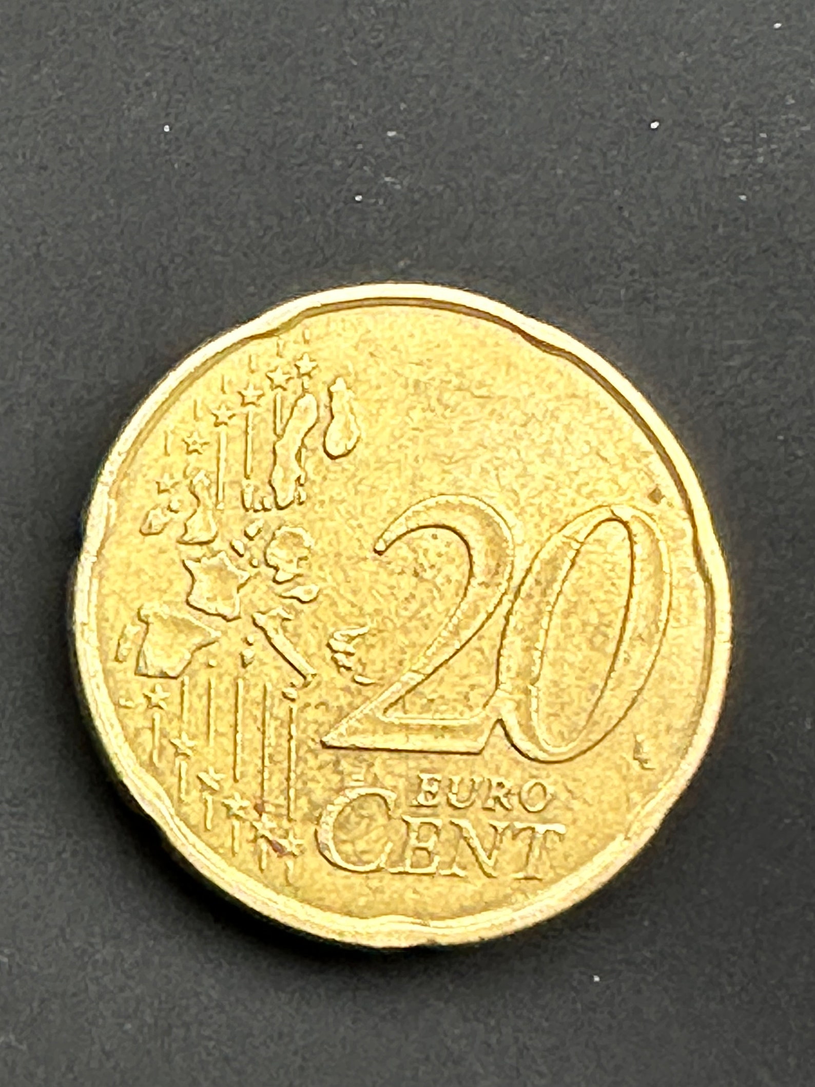 Rf Coin Rare 1999 (RF) France Error 20 Cent Coin - Etsy