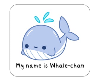 Cute aquatic animal stickers