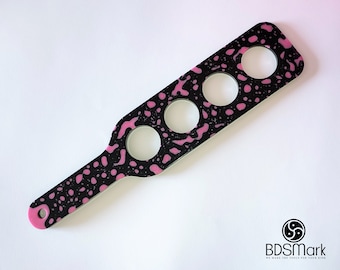 BDSM Spanking Paddle in Custom Colors, Made to order