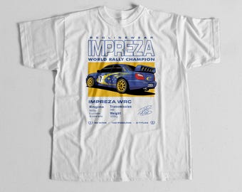 ヴィンテージ スバル ピレリ ワールド ラリー チーム Tシャツ
