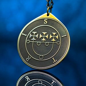 Prince Sitri Demon of Enflameth Love - Lesser Key of Solomon Seal demon pendant amulet kabbalah occult magic goetia talisman