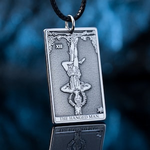 The Hanged Man Grote Arcana Tarotkaarthanger | Occulte accessoires | Mystiek meesterschap | kabbala-amulet occulte magische talisman