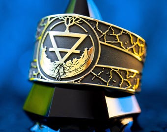 Winter Garden Crystal Ring by Alchemy Gothic Size W - Etsy