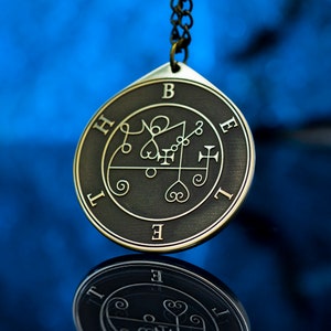 Great King Beleth Teacher of All the Love - Lesser Key of Solomon Seal demon pendant amulet kabbalah occult magic goetia talisman