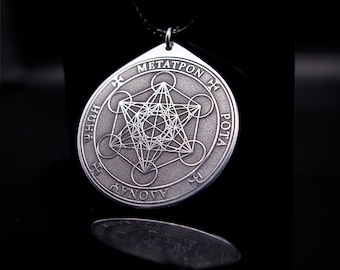 Erzengel Metatron Engel des Lebens Siegel solomon Kabbalah Amulett Anhänger Magie okkulter Goetia Talisman