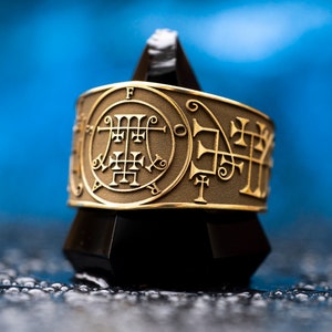 President Foras Brass Ring: Lesser Key of Solomon Seal, Occult Magic