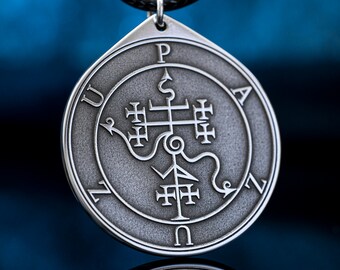 Pazuzu Sigil Pendant: Demon King of Wind and Storms, Sumerian and Assyrian Mesopotamian Seal