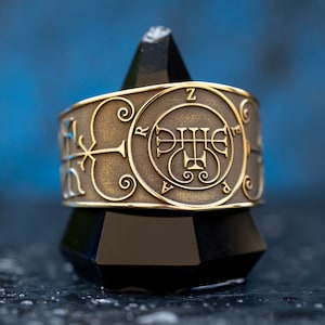 Duke Zepar Seal Ring: Demon of Desire and Love, Goetia Solomon Kabbalah Occult Magic