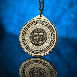 72 Names of God pendant