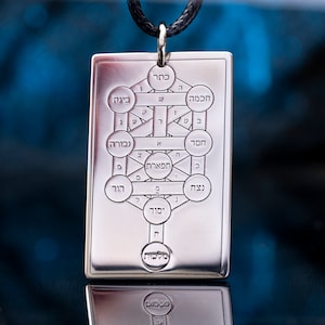 Qliphoth Tree of Death Evil Forces Divine | Occult Accessories | solomon kabbalah amulet occult magic goetia pendant talisman