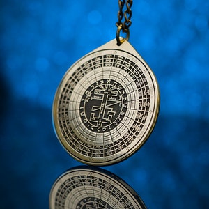 72 Names of God pendant