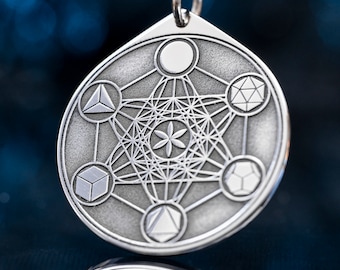 Erzengel Metatron Engel des Lebens Siegel solomon Kabbalah Amulett Anhänger Magie okkulter Goetia Talisman