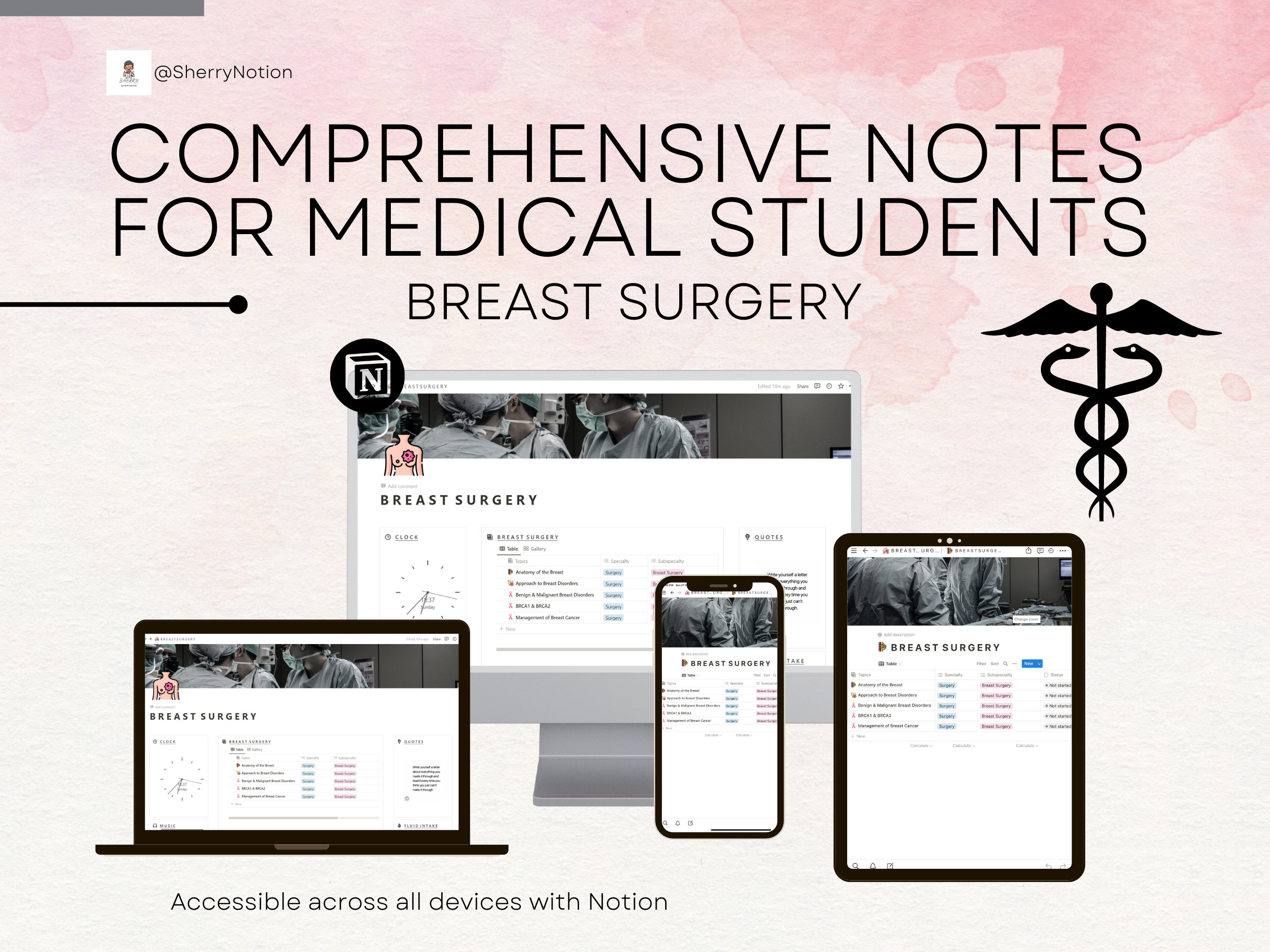 Notion Templates for Medical Students Medical Notes Digital Notes