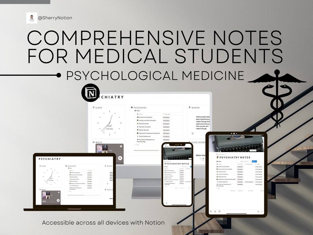 Notion Templates for Medical Students Medical Notes Digital Notes