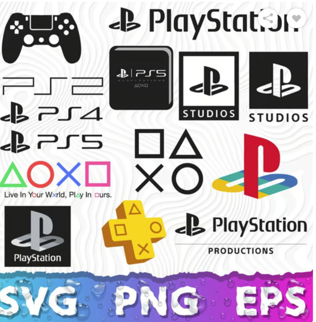 Playstation Logo SVG Ps Logo PNG Playstation Vector Logo - Etsy