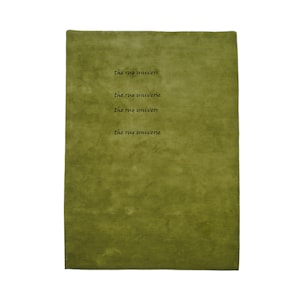 Olijfgroen handgetuft massief wollen vloerkleed minimalistisch Grand Milano groen woonkamer slaapkamer kantoor op maat handgetuft 5 x 8 6 x 9 7 x 10 8 x 10