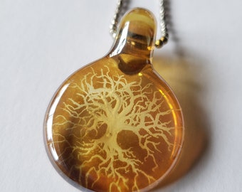 Tree of Life pendant - Alkaline Glass