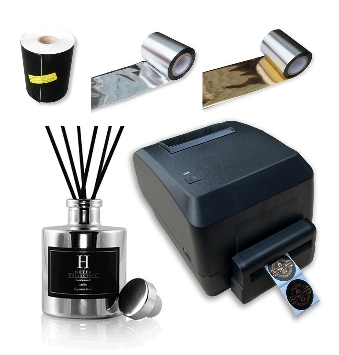 Candle Business Label Printer 300dpi Thermal Rose Gold | Gold | Silver ...