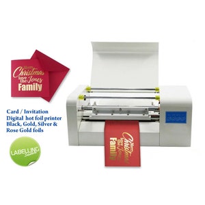 Grußkarte Briefpapier Drucker Metallfolie Maschine Grußkarte Hochzeit Briefpapier UK