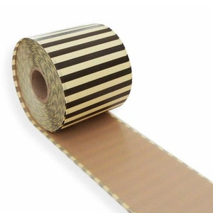 62mm x 30m Kraft marrone Brother compatibile continuo rotolo di etichette termiche dirette DK222205 nastro adesivo