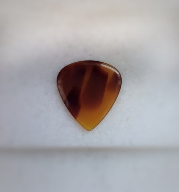 Galalith Casein Guitar Pick Faux Tortoise Free USA Shipments for Orders Over 35 Usd Etsy