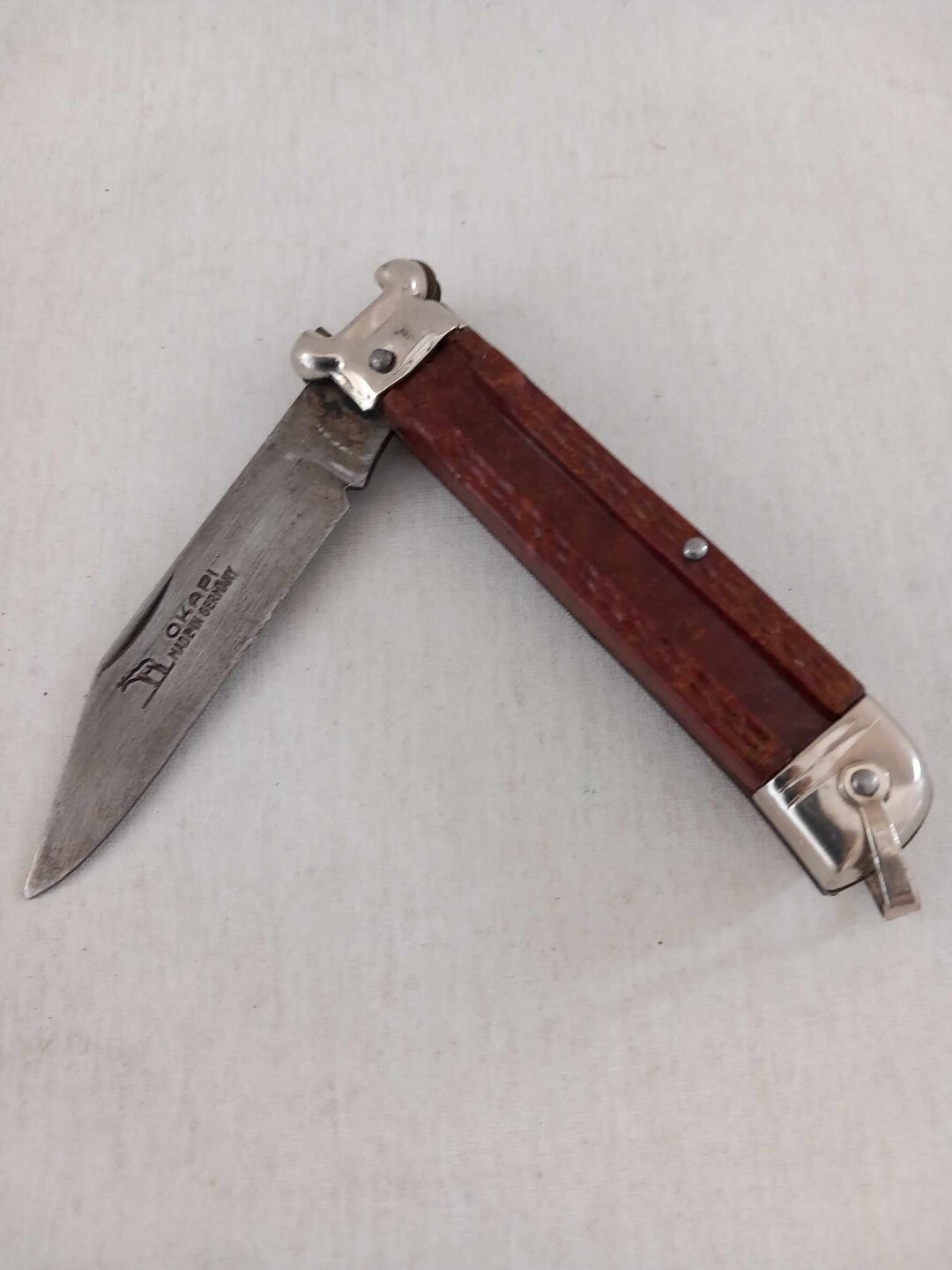 Okapi W. Germany Folding Pocket Knife ,vintage Okapi Pocket Knife