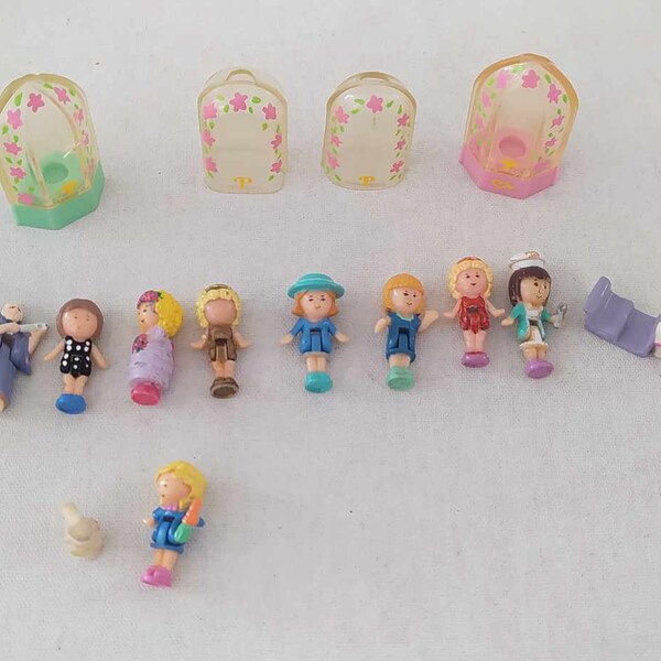 polly pocket pencil toppers ,vintage lot polly pocket bluebird figures ,polly pocket 1990s pencil top ,polly pocket lot figures pencil top