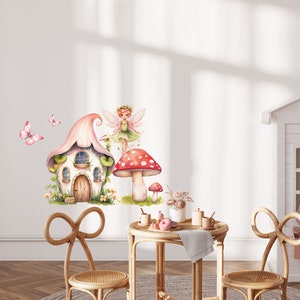 Fairy Wall Decals, Fairy Stickers, Girls Room Decor, Fairy Decor, Girls ...