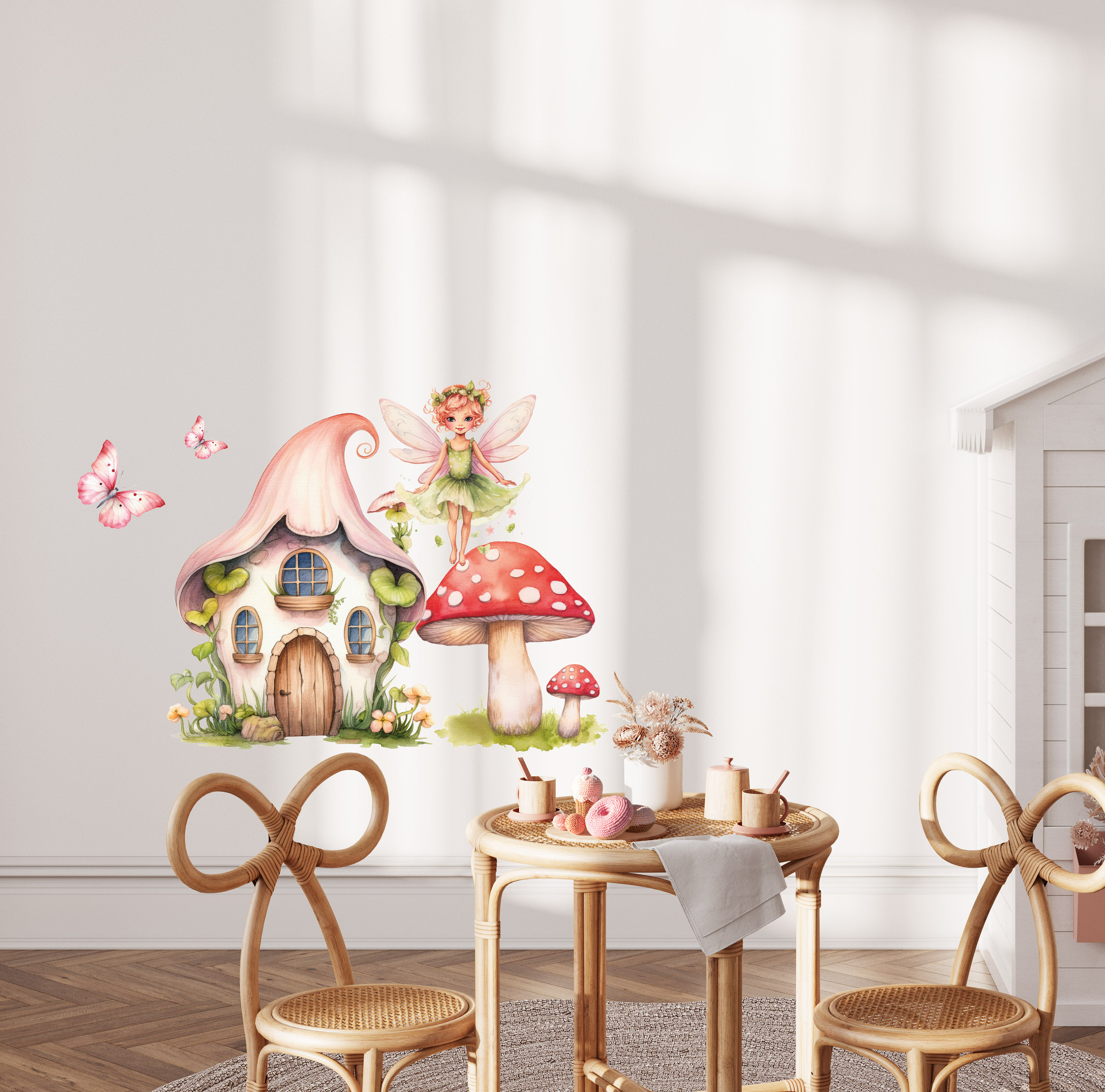Fairy Wall Decals, Fairy Stickers, Girls Room Decor, Fairy Decor, Girls ...