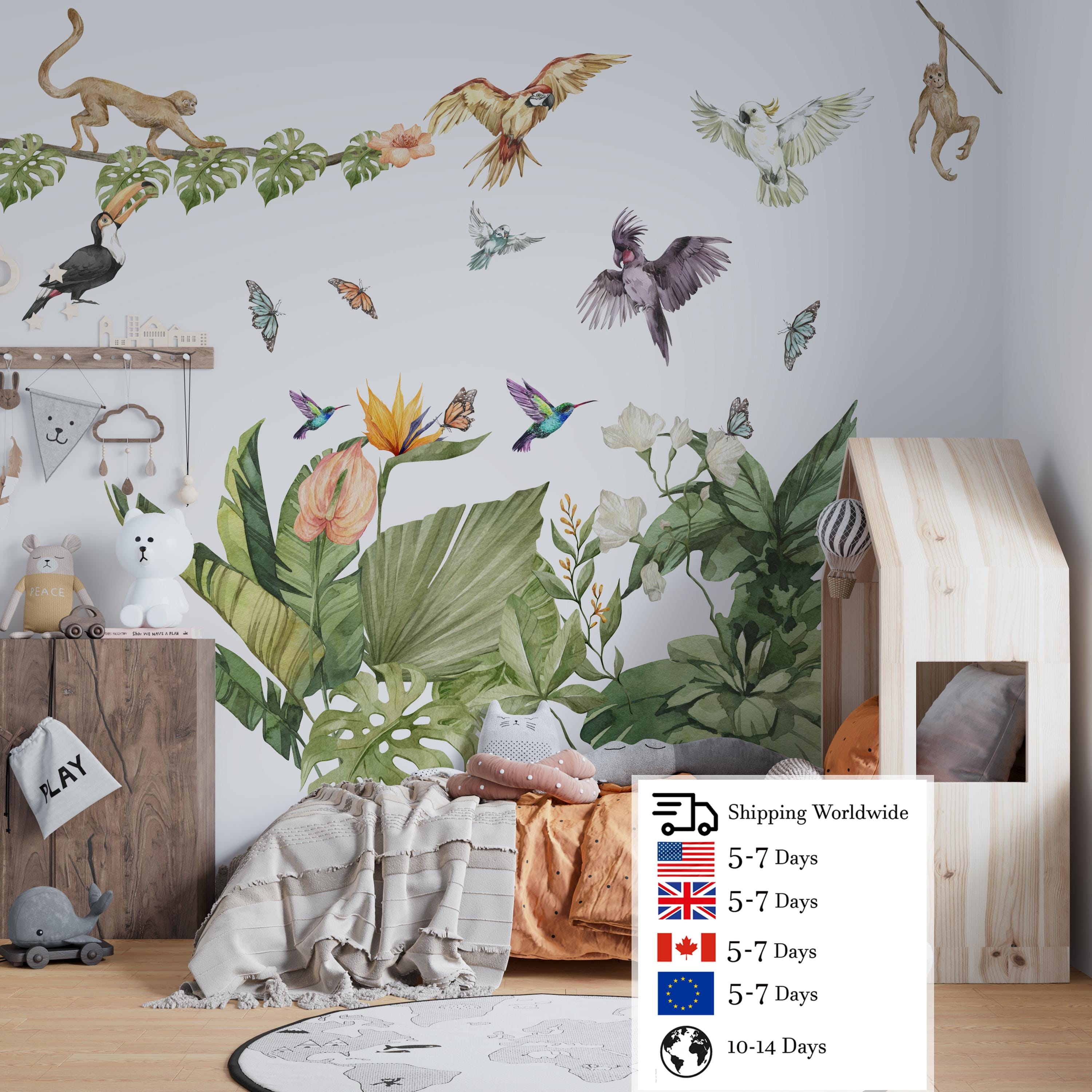 Adesivo Murale - Acquarello Coppia Di Farfalle - Foto 12