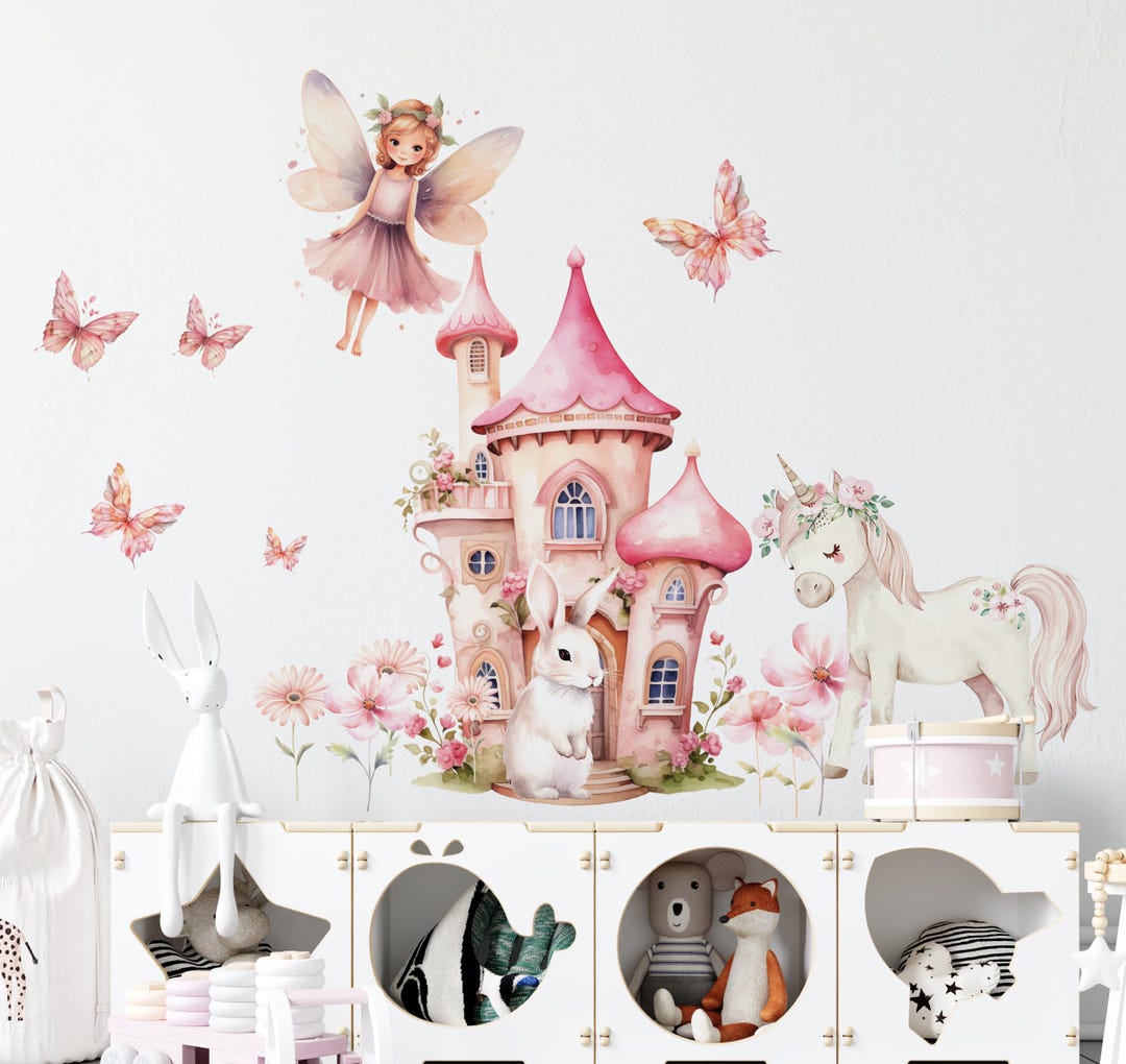 Fairy Wall Stickers | Girls Room Decor | Fairy Wall Decal | Nursery ...