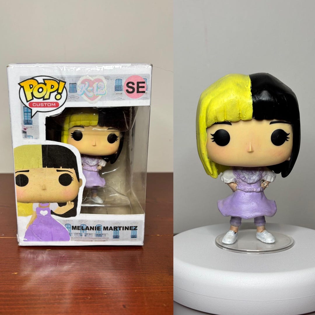 Melanie Martinez K-12 Custom Funko Pop - Etsy