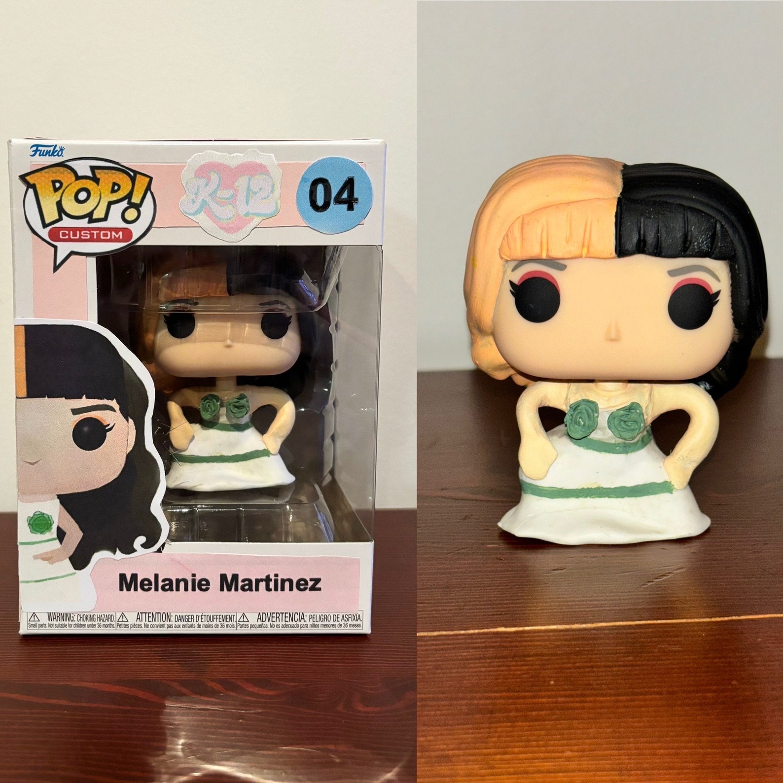 Melanie Martinez Custom Funko Pop Ooak K-12 Orange Juice - Etsy