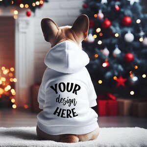 Christmas Dog Hoodie Mockup | Dog Mockup | Pet Hoodie Template | Dog Hoodie | Dog Hoodie Mockup | Pet Mockup | Xmas Dog Mockup | Dog Sweater