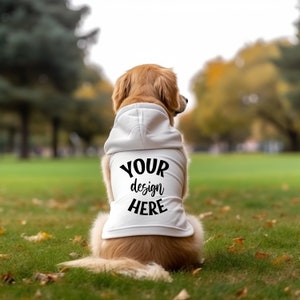 Dog Hoodie Mockup | Dog Mockup | Pet Hoodie Template | Add your own image | Dog Mockup | Pet Mockup | Dog Sweater Mockup