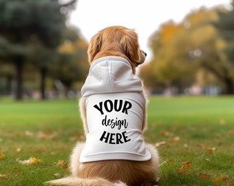 Dog Hoodie Mockup | Dog Mockup | Pet Hoodie Template | Add your own image | Dog Mockup | Pet Mockup | Dog Sweater Mockup