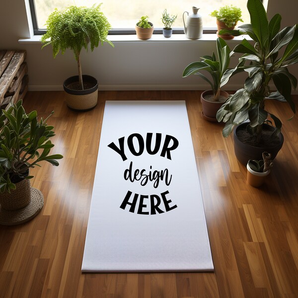 Yoga Mat Mock Up, Rubber Yoga Mat Mocks, Foam Yoga Mat Rug Mockup, Yoga Mockup, Floor Mat Mock up, Mat mockup, Yogamat, Runner Digital File