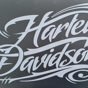 Autocollants Harley Davidson pour bouchon de carburant couleur Metlflake  moto personnalisée -  France