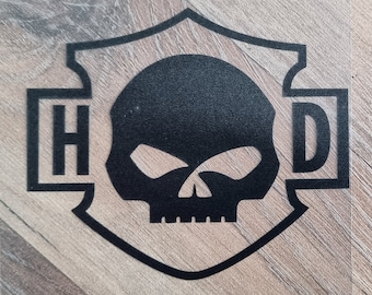 Skull HD 10 x 9 cm